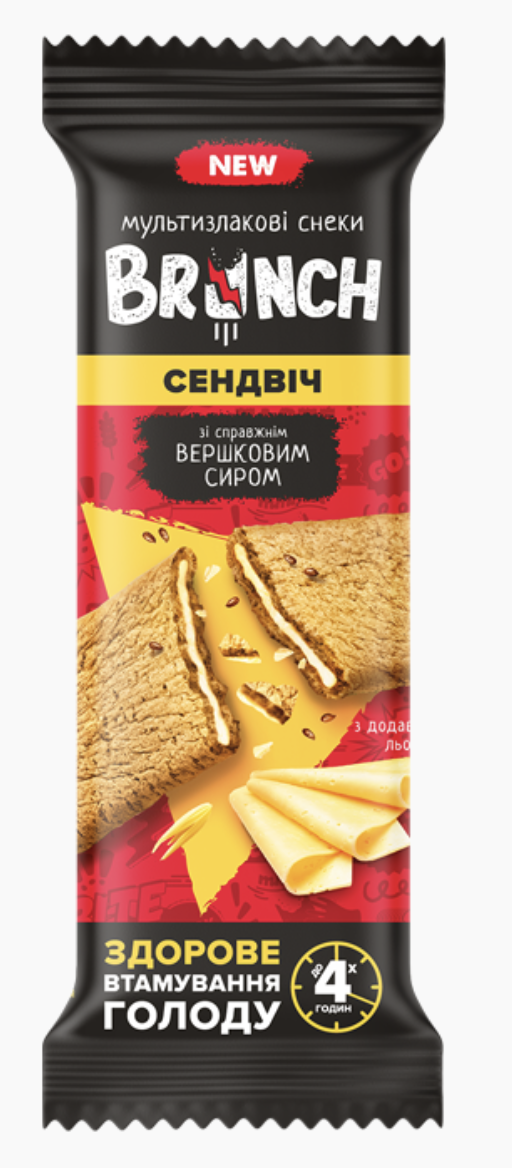 Сендвіч хруст АВК Brunch вершк сир 47г